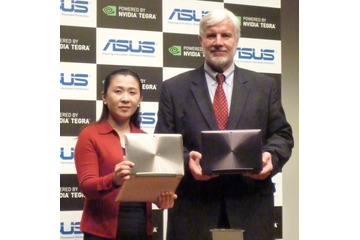 【ビデオニュース】4コアNVIDIA Tegra 3採用の「Eee Pad TF201」、その特徴は？ 画像