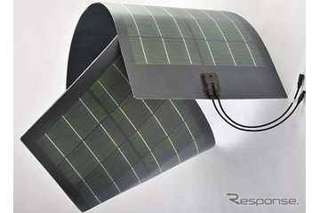 三菱樹脂、フレキシブル太陽電池向けフロントシートを開発 画像