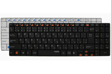 世界最薄の5.6mm! ステンレス製で軽量なワイヤレスキーボード 画像
