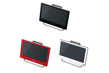 乾電池駆動の12型フルセグテレビ! 19型の外付けHDD録画対応モデルも 画像