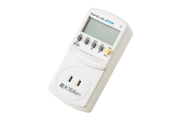 使用電力をTwitterに自動でつぶやく電源タップ……測定データはグラフなどでも記録 画像