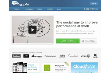 セールスフォース・ドットコム、Salesforce RyppleとSalesforce Site.comを発表 画像