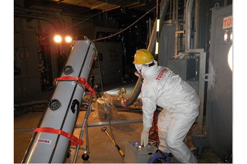 水位は約60センチ……福島第一、2号機原子炉格納容器内部 画像