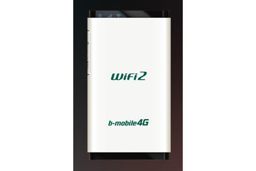 日本通信、約97gの小型ボディで最大10台同時接続可能! LTE対応モバイルWi-Fiルータ 画像