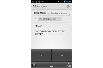 ウソから出たアプリ、Googleのモールス・キーボードが大好評 画像