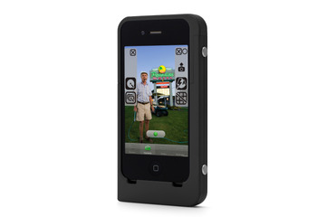 iPhone 4S/4のカメラに連写やフォーカス機能を拡張できるハードケース 画像