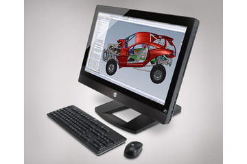 日本HP、初の液晶一体型などワークステーション4機種……フルHD超え高画質の27型液晶搭載 画像