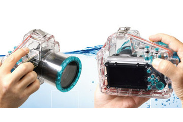 ミラーレス一眼で水中撮影が可能! 「NEX-5N」専用40m防水ケース 画像