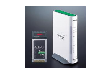 バッファロー、802.11aと11gを同時に利用できるルータを発表 画像