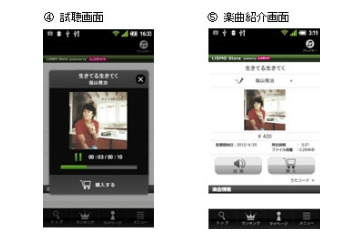 KDDI、Androidスマホ向け音楽配信「LISMO Store powered by レコチョク」提供開始 画像