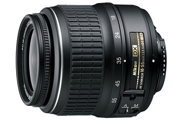 ニコン、デジタル専用の標準ズームレンズ「AF-S DX Zoom Nikkor ED 18-55mm F3.5-5.6G II」 画像