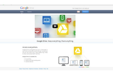 無料の5GBから、最大16TBまで！ オンラインストレージ、Google Drive公開 画像