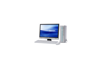 ソーテック、店頭販売専用スリムタワー「PC STATION BJシリーズ」の基本性能を強化 画像
