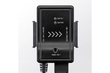 内蔵用HDD・SSD・光学ドライブを外付けで利用可能、2台のHDD・SSD間でコピーできるケーブル 画像