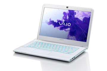 ソニー、包み込むイメージの新ラップデザインに一新したノートPC「VAIO E」8機種 画像