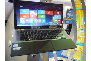 【COMPUTEX TAIPEI 2012　Vol.9】東芝のウルトラワイド液晶搭載Ultrabookをフォトレポート 画像