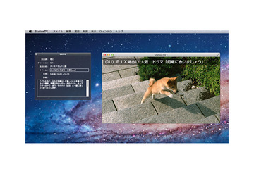 Macで地デジをワイヤレス視聴！ iPhone・iPad用地デジチューナー向けソフトが登場 画像