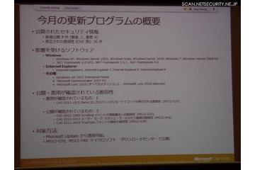 「緊急」は3件……6月セキュリティ情報 日本マイクロソフト 画像