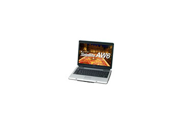 東芝、Webオリジナルの「dynabook Satellite AW6」に光沢液晶とCore 2 Duo T5500を搭載したモデル 画像