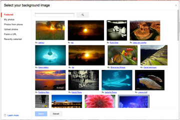 Gmailのカスタムテーマが画像アップロードに対応、好きな画像を背景にできる 画像