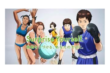 プロダクションI.G　活躍する女性アスリートたちをアニメで表現 画像