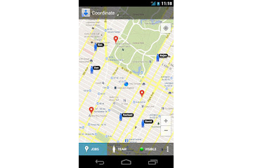 Google、モバイルワーカーを一元管理する「Google Maps Coordinate」を発表 画像