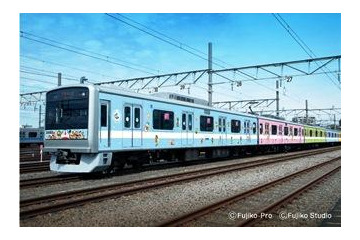 藤子・Fキャラ勢揃い　「小田急F-TrainII」が復活運行 画像
