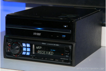【CES 2007(Vol.25)】アルパイン、HD DVDの車載器を参考出品 画像