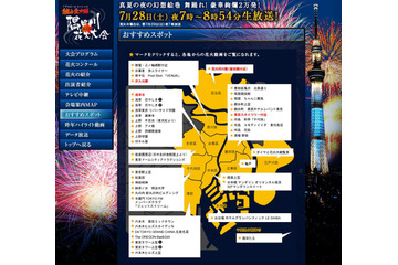 明日は隅田川花火大会!東京スカイツリー周辺のおすすめスポットも 画像