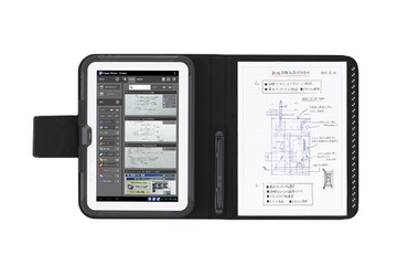 カシオ、手書きとデジタルをつなぐ新発想のビジネスタブレット……Xi(クッロシィ)対応も 画像
