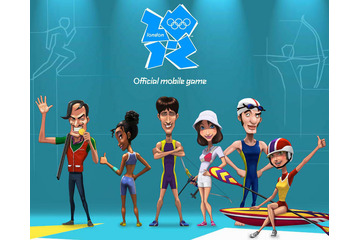 【ロンドンオリンピック】公式モバイルゲームが200万ダウンロード 画像