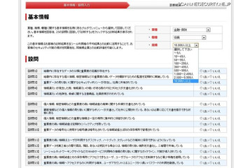 セキュリティ自己診断ツール 第1回……まず現状把握 画像