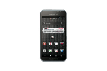 ドコモ、Xi&NOTTV対応「AQUOS PHONE sv SH-10D」の予約受付を24日に開始 画像