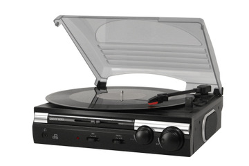 レコード音源を劣化させずに保存! USB接続で再生音を取り込めるレコードプレーヤー 画像