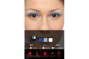メイクをシミュレーションできるiOS用アプリ「VOGUE MAKEUP SIMULATION」 画像