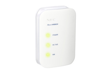 NEC、約60%コンパクトになった無線LANルータ「Aterm」新機種 画像
