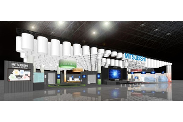 【CEATEC 2012 Vol.13】三菱電機の総合力、80小間ブース 画像