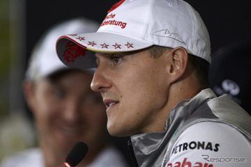 ミハエル・シューマッハ、去就は不明 F1 画像