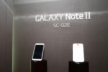 【CEATEC 2012 Vol.49：動画】GALAXY Note IIなど注目製品が展示中 画像