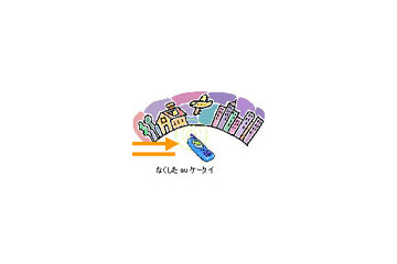 au、紛失した携帯電話の場所が分かる基本料金無料のサービス 画像