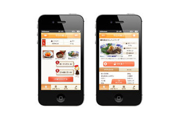 キッコーマンから、iOS用「今日の献立」アプリ登場! 画像