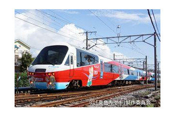 「夏色キセキ」伊豆急リゾート列車引退で車内展 10月25-31日 画像