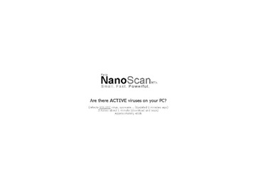 60秒以内でマルウェアが検出できるオンラインスキャナ「NanoScan ベータ版」 画像