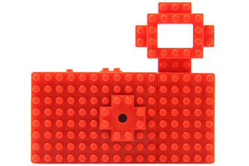 幅64mm×高さ32mm、ナノブロック製の極小トイデジカメ……動画にも対応 画像