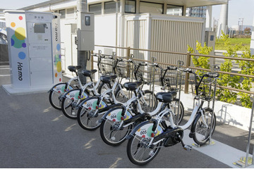 都市交通システム「ハーモ」……電動アシスト自転車シェアリング 画像