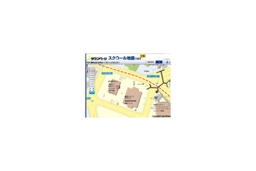 Gooble Earthのように「iタウンページ スクロール地図で探す ベータ版」機能アップ 画像