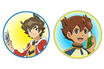 劇場版「イナズマイレブンGO vs ダンボール戦機W」55万名プレゼント 天馬、バンと電話でトーク 画像