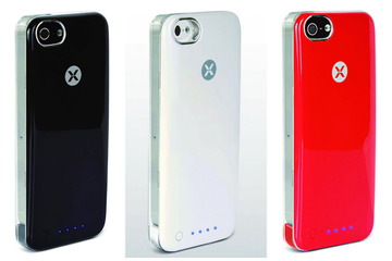 2000mAhのバッテリ内蔵で充電もできるiPhone5専用カバー 画像