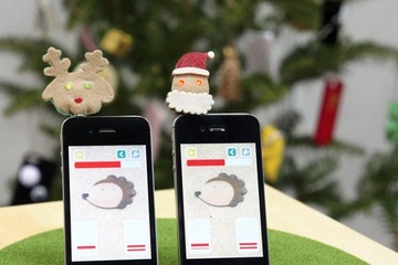 【クリスマス】光るイヤホンアクセサリー工作キット 画像