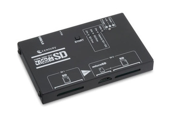 センチュリー、PCなしでSDカードがコピーできるカードリーダー「これdo台SD」 画像